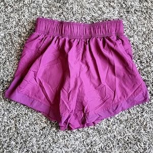 Magenta Athletic Short
